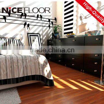 8mm AC3 E1 german technology best price easy lock laminate wood flooring