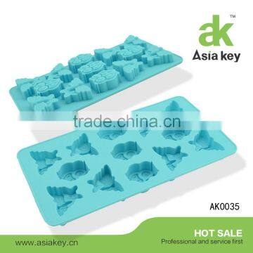Animals Shape Included 8 Butterflies And 4 Owls Shapes Waterproof Silicone Baking Molds