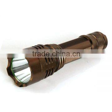 1173 New XM-L T6 LED Aluminum High Power Long Range Hunting Rechargable Torch photo-3