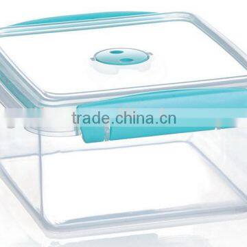 clear clip lock plastic food container lunch box