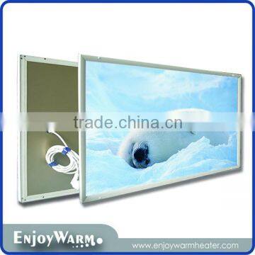 TUV GS CE ROHS SAA ISO9001 IP54 white PET wall mount free standing 360w 600w 720w 960w 1200w carbon fiber heating panel