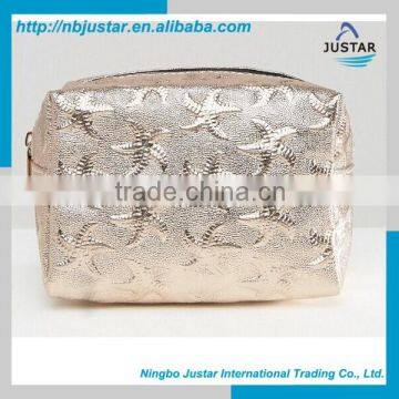 Best Sale High Quality Fashionable Shining Starfish PVC Makeup Bags Cosmetic