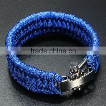 Stainless Steel Bracelet Survival Paracord