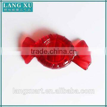 LX-Z169 Unique Lovely Candy Shape Crystal Pillar Votive Candle Holder photo-2