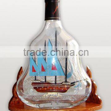 CARAVEL SHIP IN LIGHT BULB - HANDMADE SHIP MODEL, SPECIAL GIFT