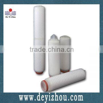 Hydrophilic PTFE filter catridge