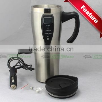 MOQ 1 piece 12V Heated New Auto Mug