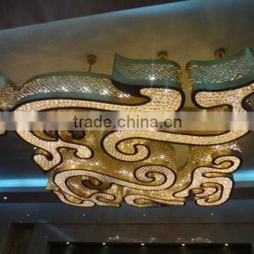 hotel stainless pendant lights,customized chinese style pendant lamp