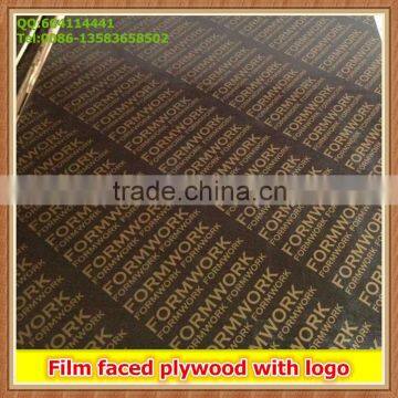 Vinyl coated film faced plywood,dynea glue film faced plywood