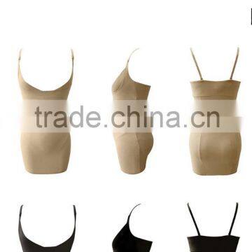 Women's black underbust full body slimming shaper slip with adjustable shoulder strap                        
                                                                                Supplier's Choice