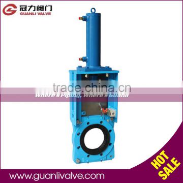 Manufacture DI Casting Hydraulic Slurry Knife Gate Valve