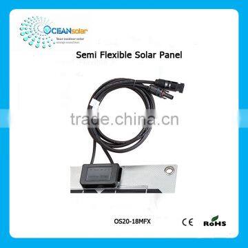20w Semi Flexible Solar Panel With CE ROHS Approved photo-5