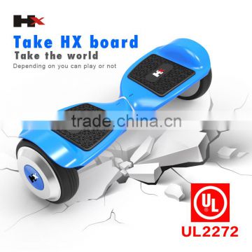 HX UL2272 approved self balance scooter with detachable battery APP