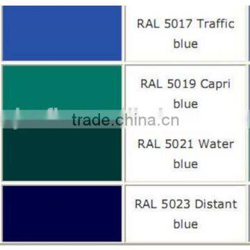 Sea blue color aluminum coil for roofing sheet