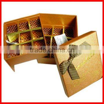 promotional printing chocolate truffle box