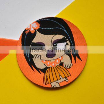 laser cut woven patch for girls