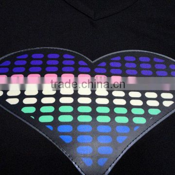 flashing el equalizer t shirt