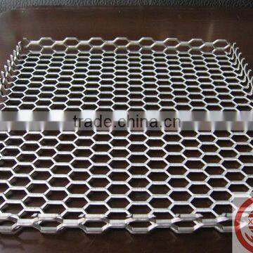 Decorative interior mesh metal expanded mesh ceiling panel