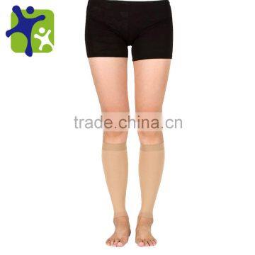 Medical calf compression socks,top quality Medical Graduated 20-30mmhg compression socks