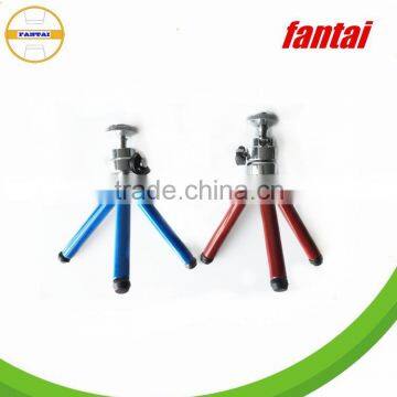 Two Layer Head Tripod,mini Desktop Metal Tripod for Digital Camera photo-2