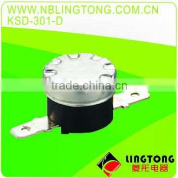 LINGTONG Good Quality 1/2" DISK BIMETAL THERMOSTAT KSD-301D