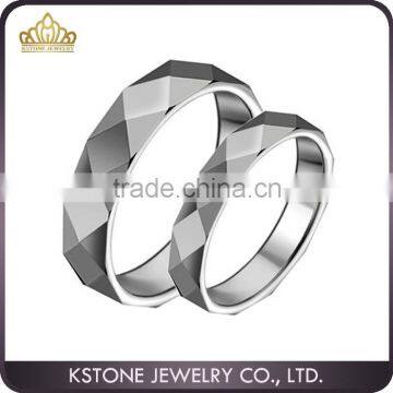 KSTONE Free Engrave Customize Tungsten Woman Man's Wedding Rings Couple Rings