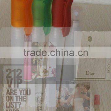 10ml Mini Plastic Spray Bottle Perfume Atomizers--samples size