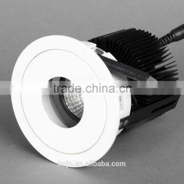 COB chip led downlight 15w led lighting with small round hole