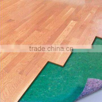 Changzhou Factory Supply Noisture Proof Felt Flooring Carpet Underlay