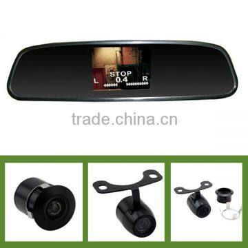 reverse car camera with 3.5 inch TFT Mirror monitor system