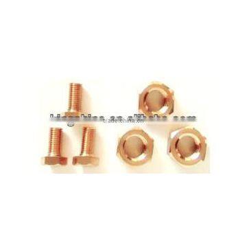 Brass bolt fasteners