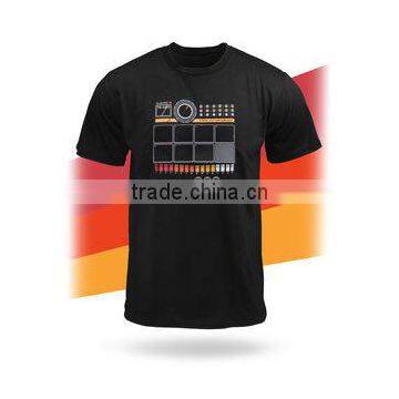 2016 Electronic Drum T-Shirt/Electric Piano Shirts/Playable Music el T-shirts photo-2
