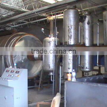 The Scrab Tyre recycling machine to black tyre oil from professional supplier