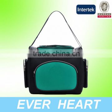 2015 New Cooler Product black and green color Insulated Cooler Bag China factory