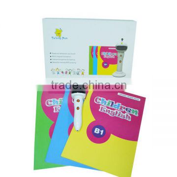 Kids basic english books teaching pen ELP-01