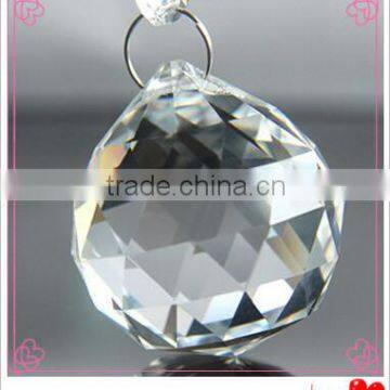 Latest style wedding hanging colored crystals for decorative Chandeliers