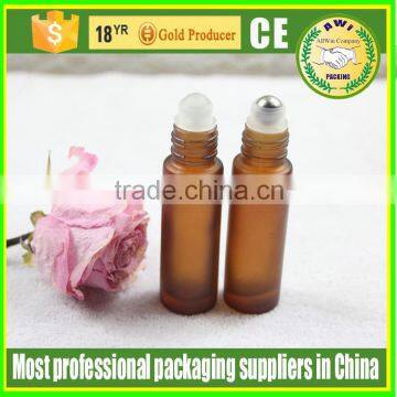 Made in China 10ml glass roll on bottles for cosmetic