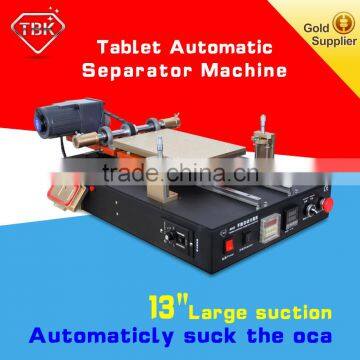 TBK factory direct sale Automatic touch screen tablet pc lcd touch screen glass separator machine+fix broken touch screen