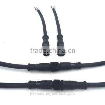 IP67 2pin 3pin 4pin male and female speaker wire connector waterproof