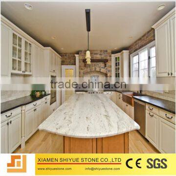 Natural Polished River White Granite Kitchen Countertop