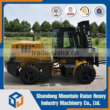 4 wheel drive wheel loader forklift/ all terrain forklift