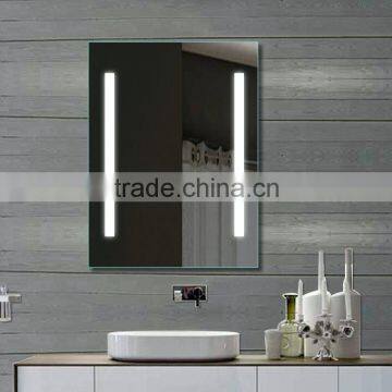 Framelss backlit led MP3 Bluetooth bathroom mirror