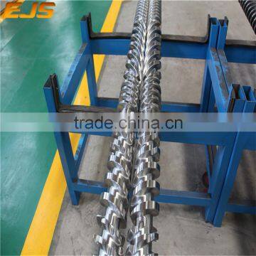 parallel twin screw barrel for plastic extruder machine with competitive price