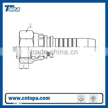 22111 BSP Female Multiseal fitting npt female bsp male adapter for hydraulic hose