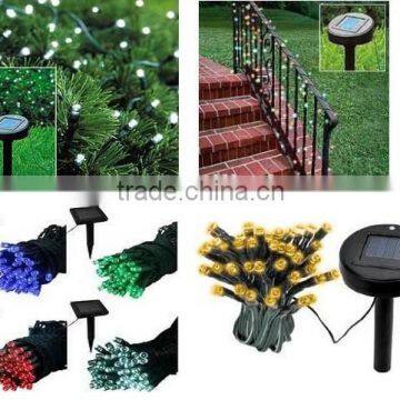 solar LED string light RGB