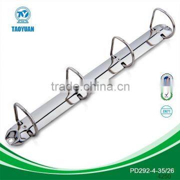 Metal Round shape silver paper binder clips PR292-4-16/20