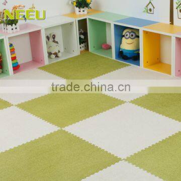 Interseting Foot Print Carton Pattern Eva Puzzle Joint Mat for Kids photo-2