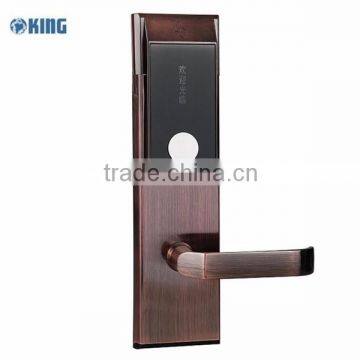 Stainless steel hotel card sensor door lock