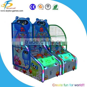 New kids basketball arcade game machine of 2 players