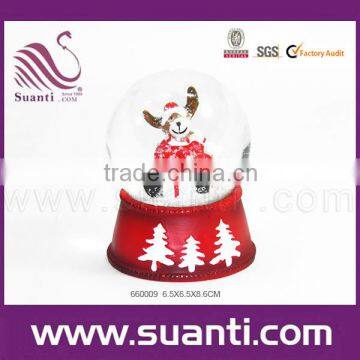 2016 Unique crystal snow globe, crystal snow ball